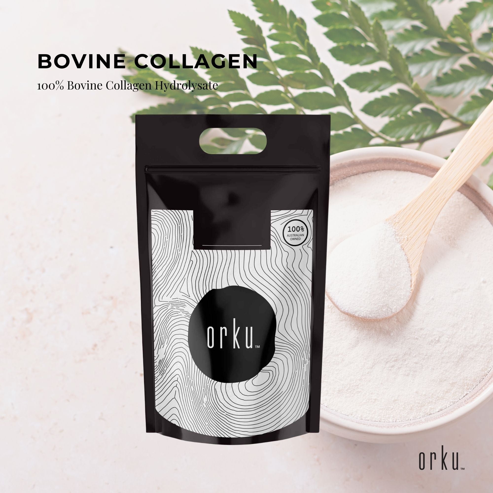 5Kg Collagen Powder - Bovine Hydrolysate Protein Peptide Supplement Unflavoured-2