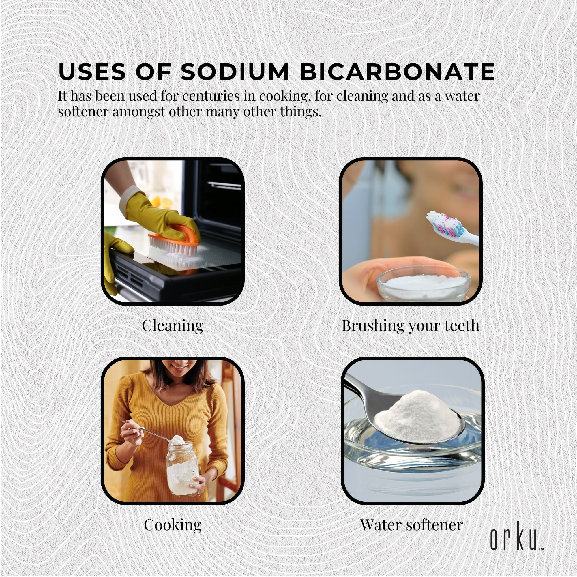 5Kg Sodium Bicarbonate - Food Grade Bicarb Baking Soda Hydrogen Carbonate Powder-6