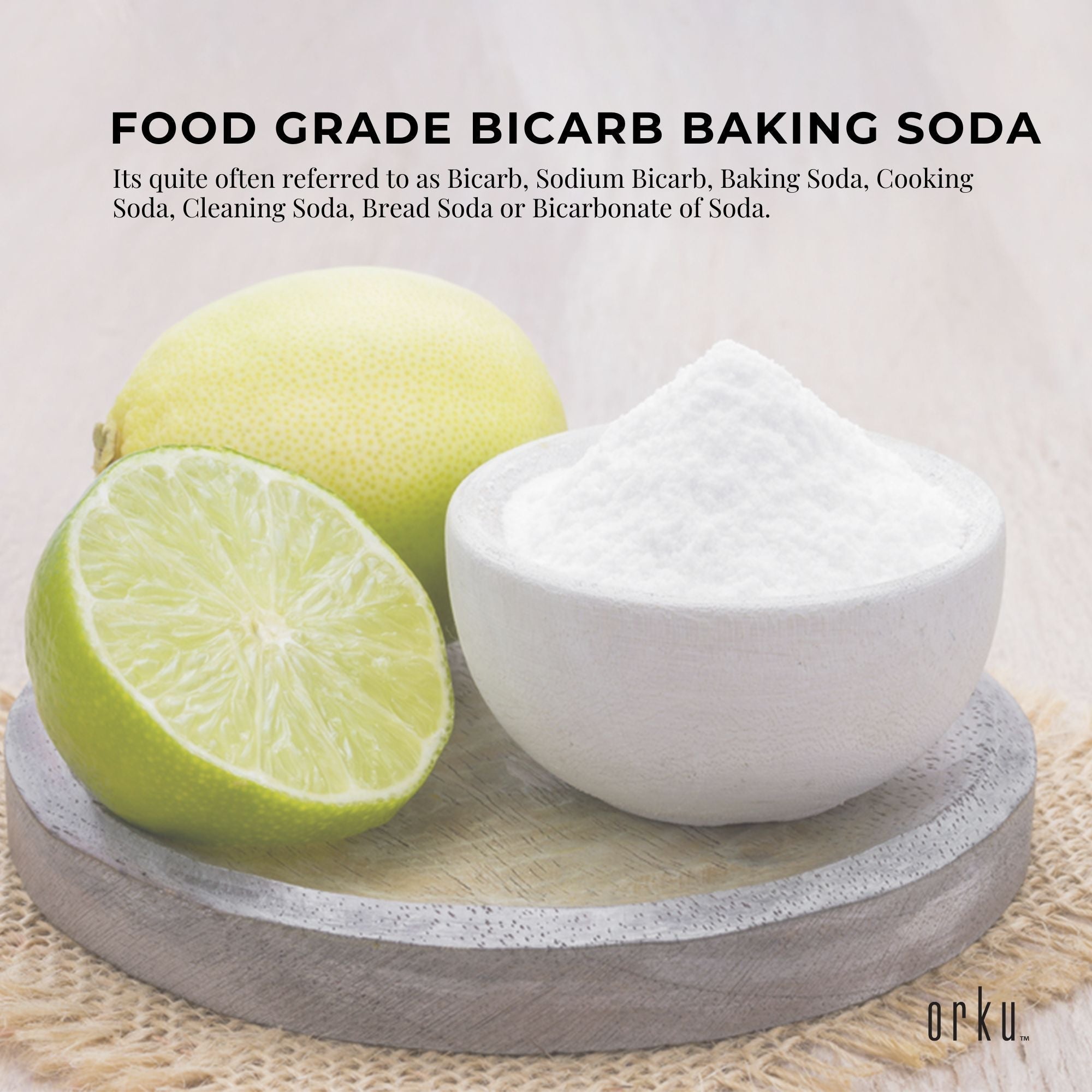 5Kg Sodium Bicarbonate - Food Grade Bicarb Baking Soda Hydrogen Carbonate Powder-7