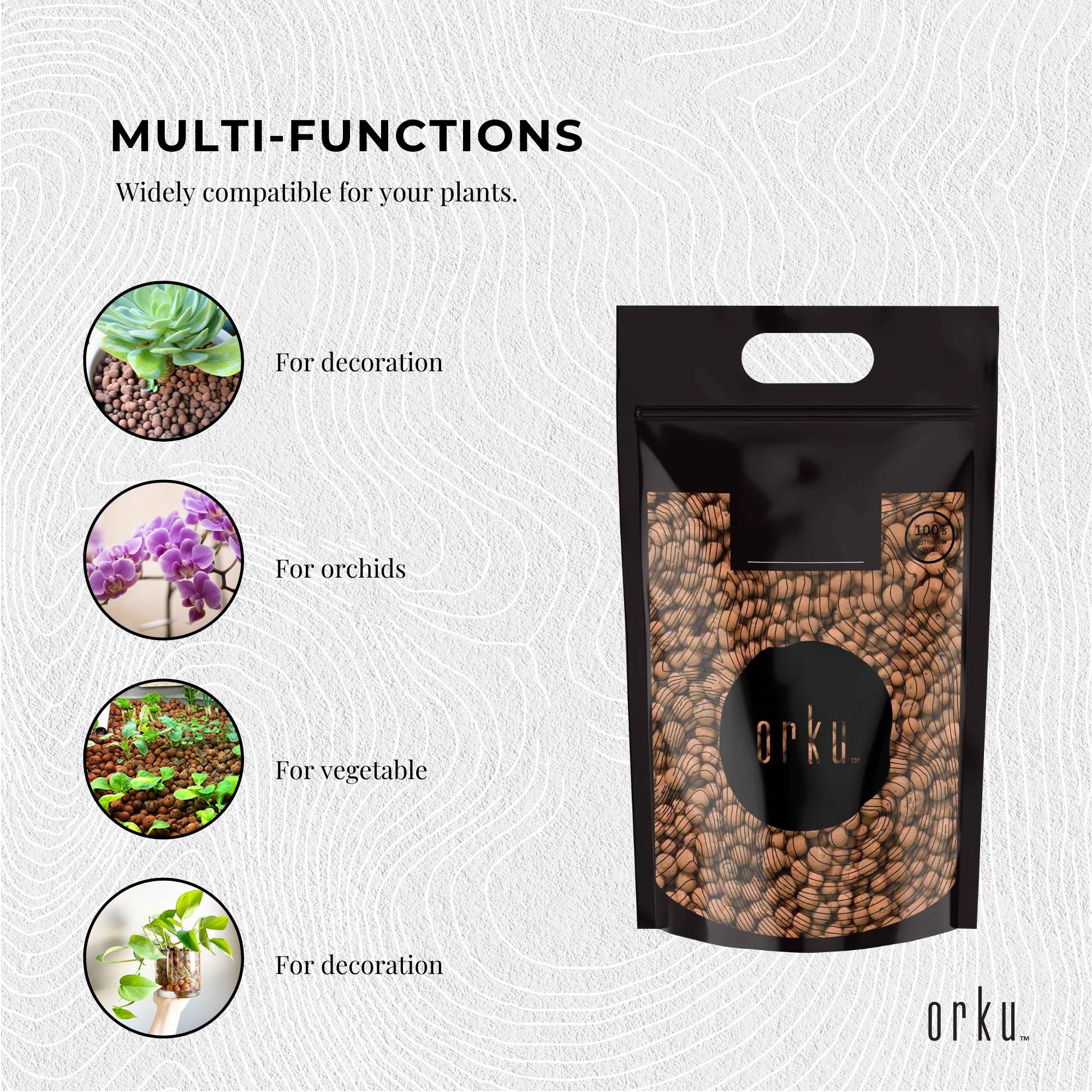 5L Hydro Clay Balls - Organic Premium Hydroponic Expanded Plant Growing Medium-6