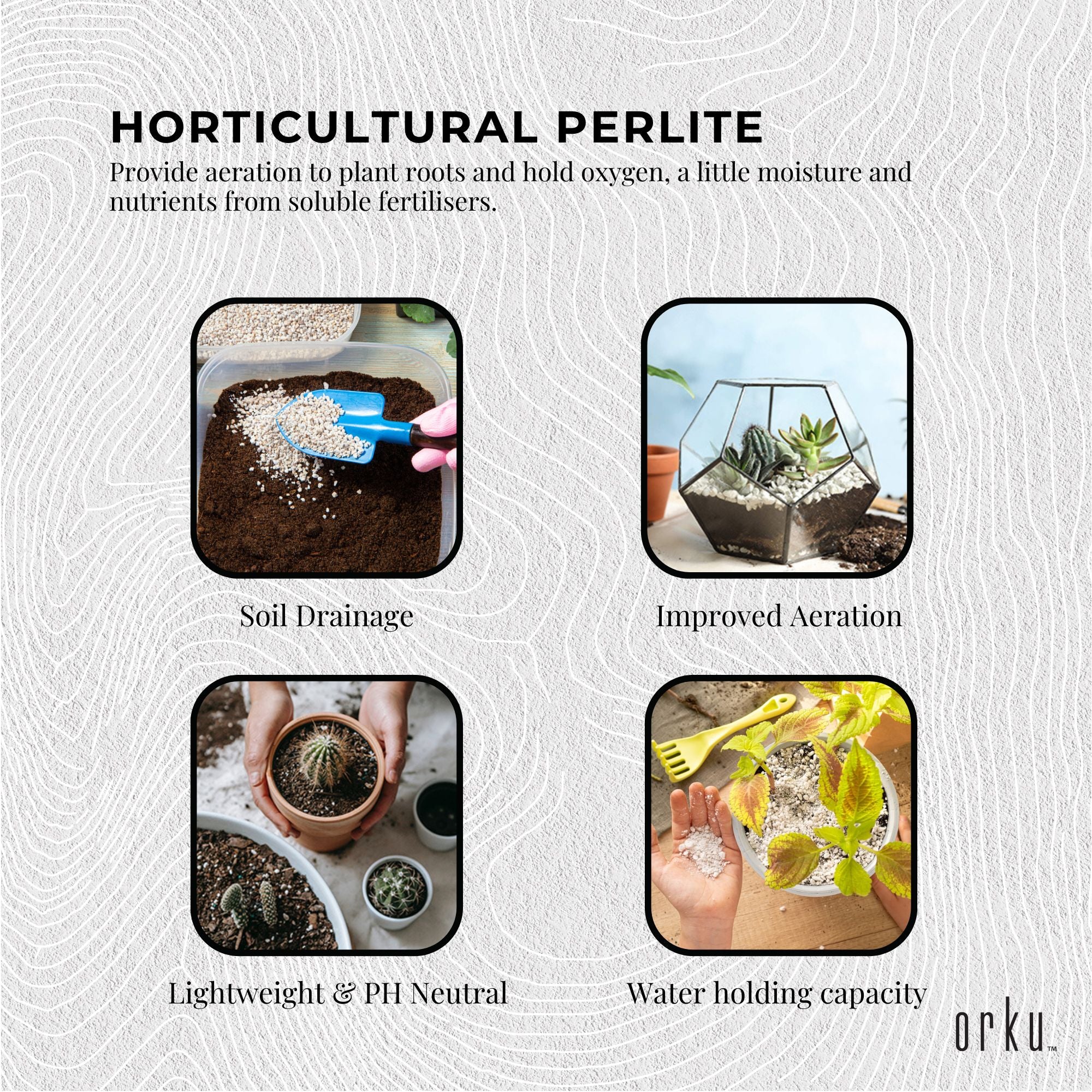 5L Perlite Coarse Premium Soil Expanded Medium Plants Hydroponics-6
