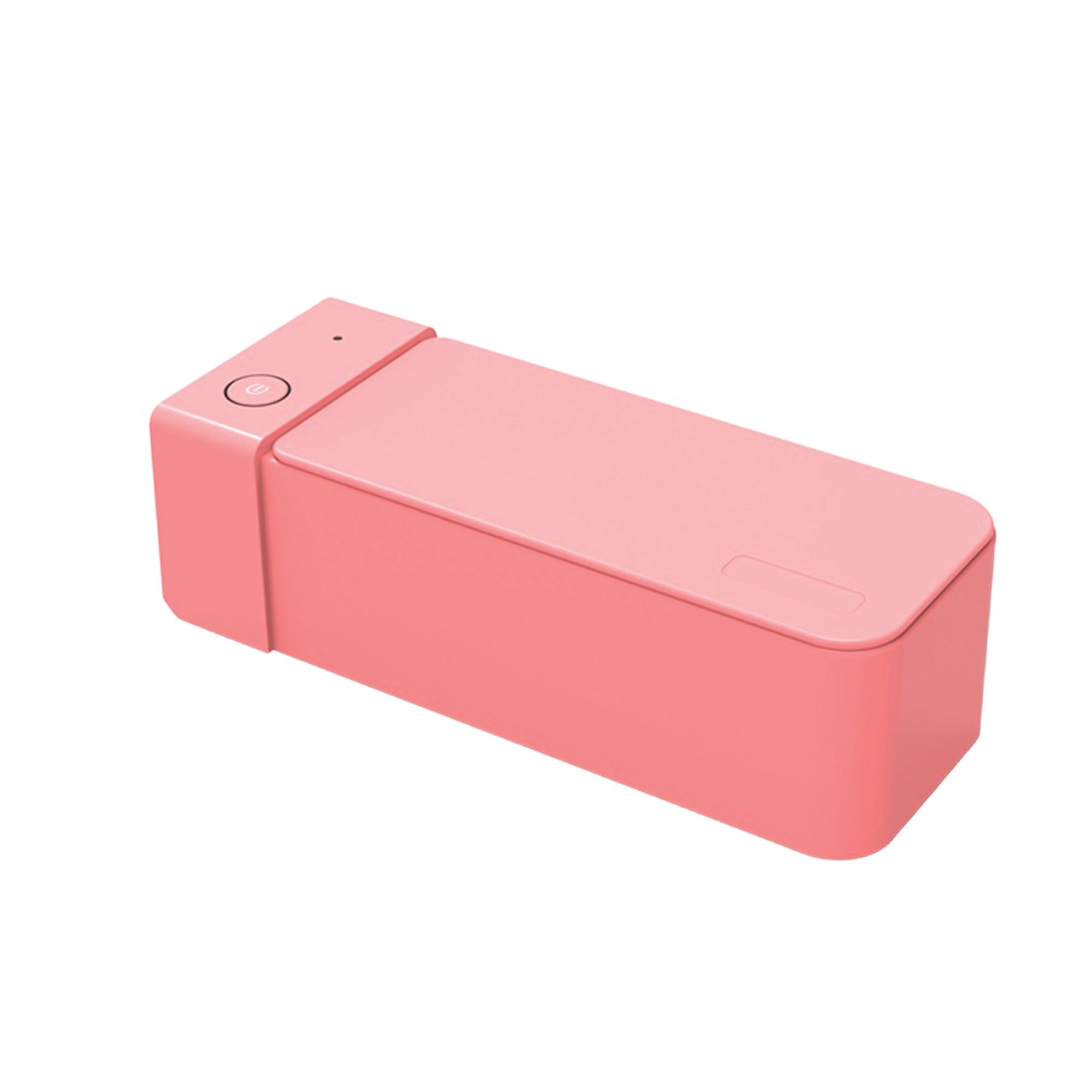 600ml Ultrasonic Jewellery Cleaner Mini Pink - Portable Personal Sonic Bath-0
