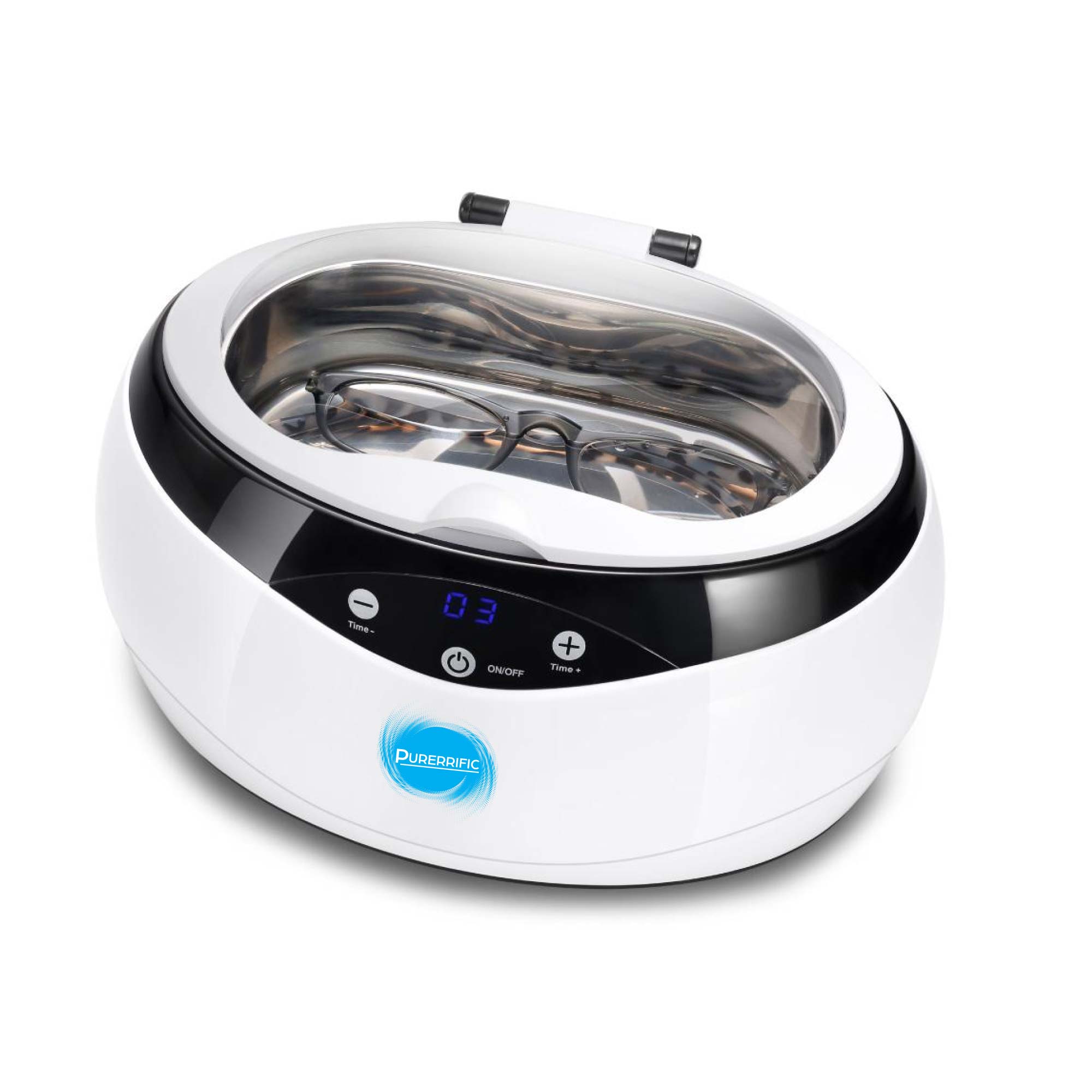 650ml Digital Ultrasonic Cleaner Ultra Sonic Bath Heated Parts Jewelry Cleaning-2