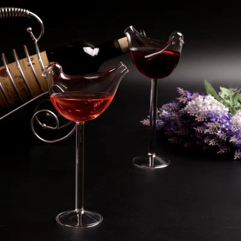 Bird Cocktail Glass