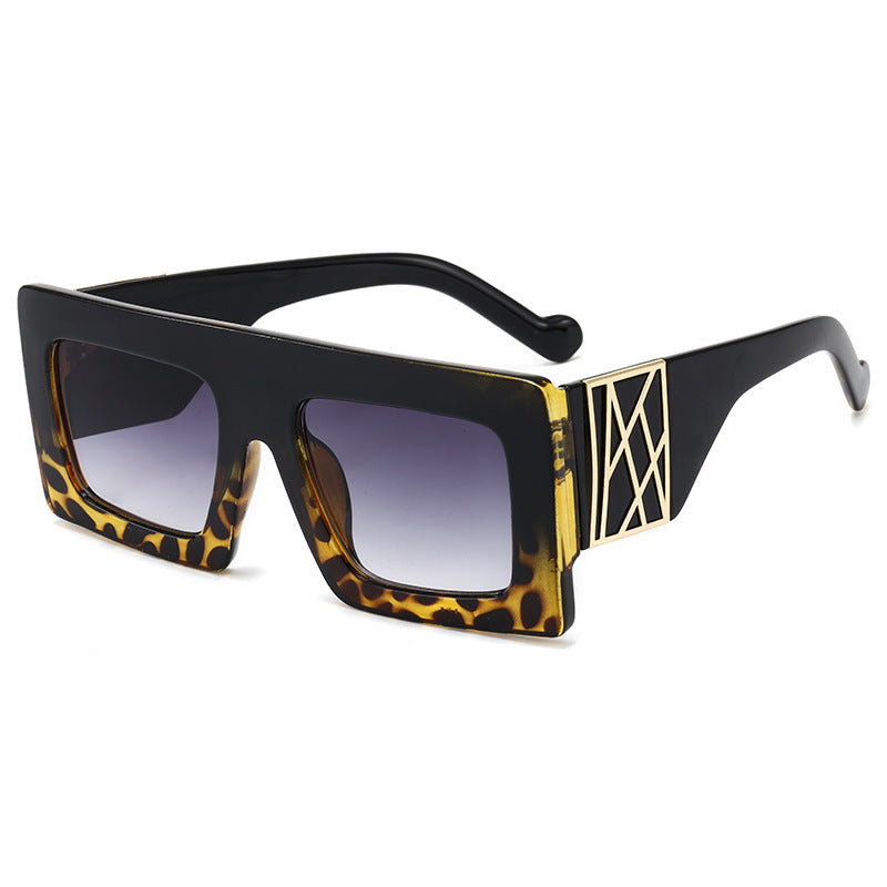 New frame women's glasses UV protection glasses