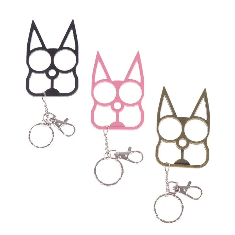 Portable Cute Cat Multifunction Outdoor Gadgets Keychain