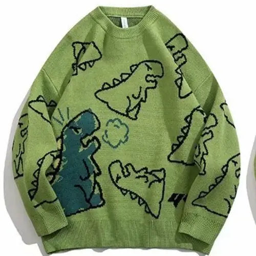 Oversized Knitted Streetwear Hip Hop