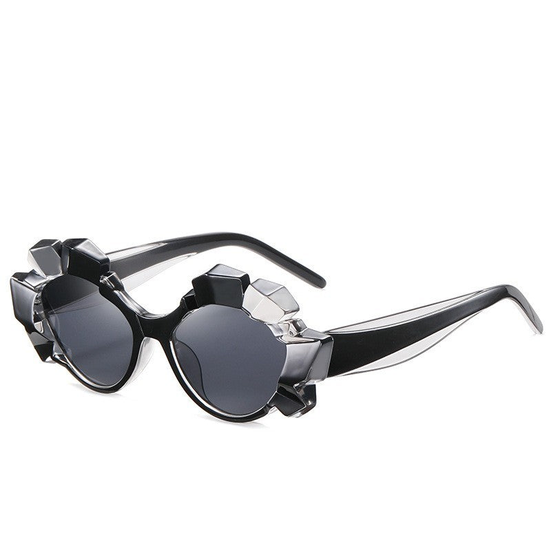 Personalized Trendy Sunglasses Special-shaped Frame UV Protection Glasses