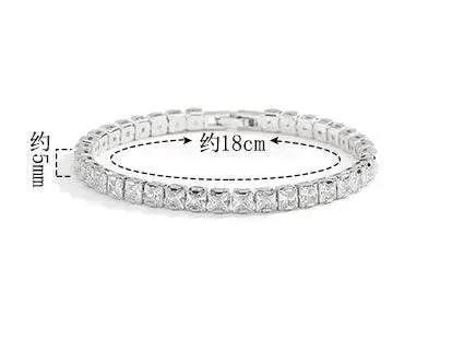 Zircon Tennis Bracelet