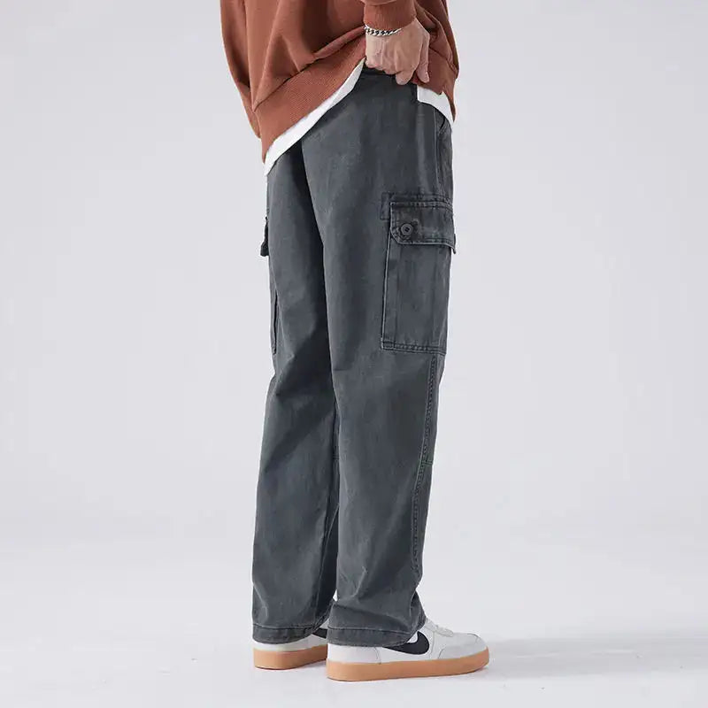 Drawstring Cargo Pants