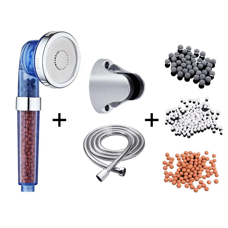 Stone Filled Adjustable Jetting Shower Head