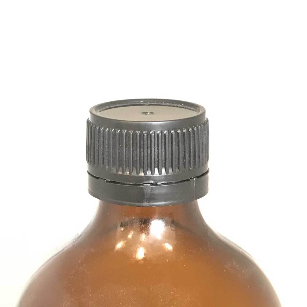 Amber Glass Bottles Empty Round - Spray Dropper Orifice Euro Cap Essential Oil-4