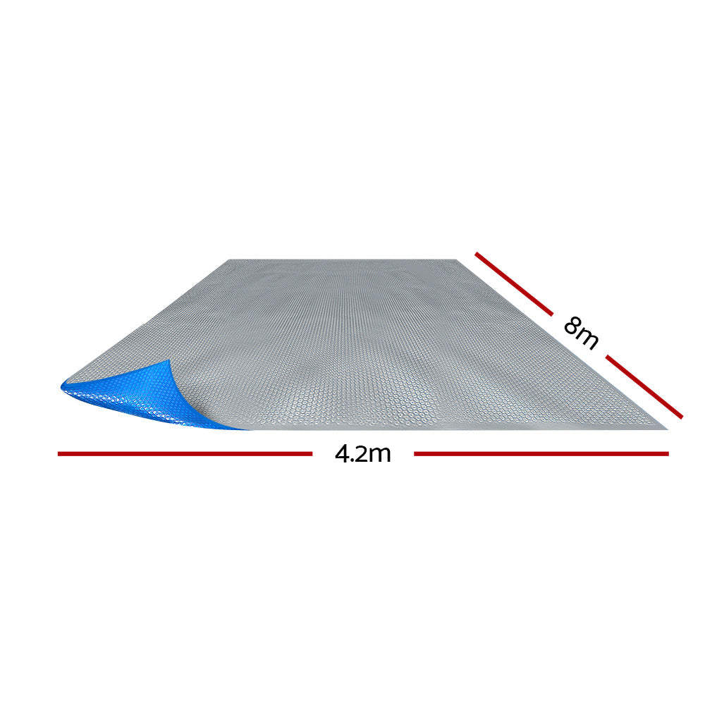 Aquabuddy 8M X 4.2M Solar Swimming Pool Cover 500 Micron Outdoor Blanket-1