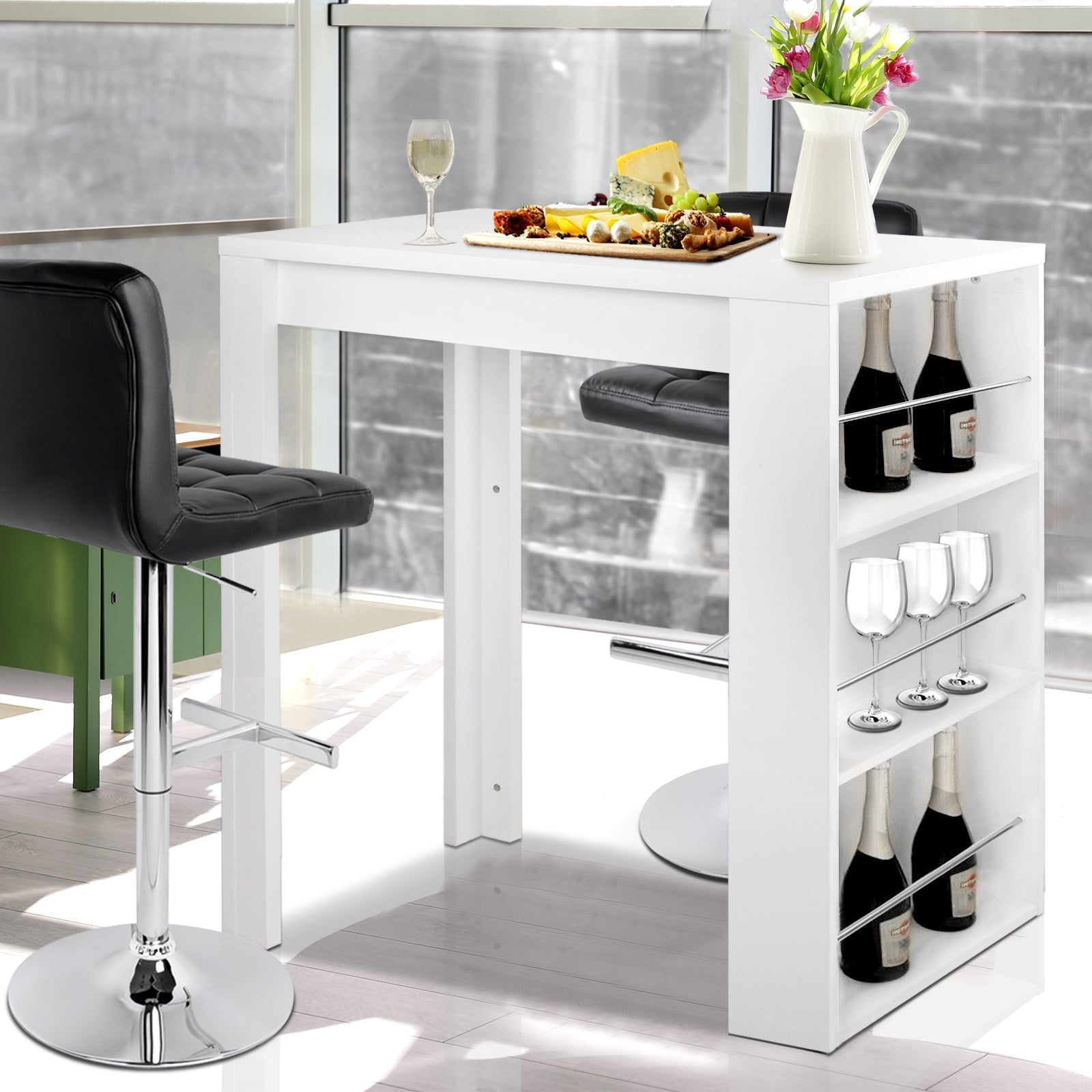 Artiss 3 Level Storage Bar Table-6