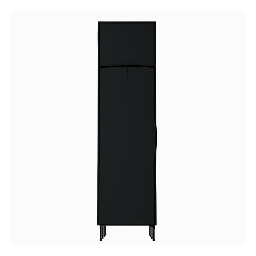 Artiss Clothes Wardrobe Closet Storage Large Portable Organiser with Shelf Black-3