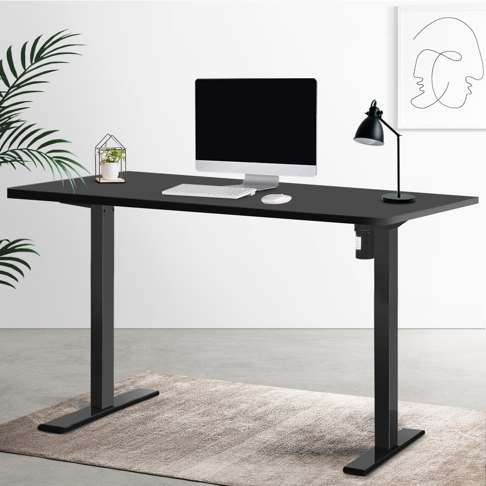 Artiss Electric Standing Desk Motorised Adjustable Sit Stand Desks Black-7