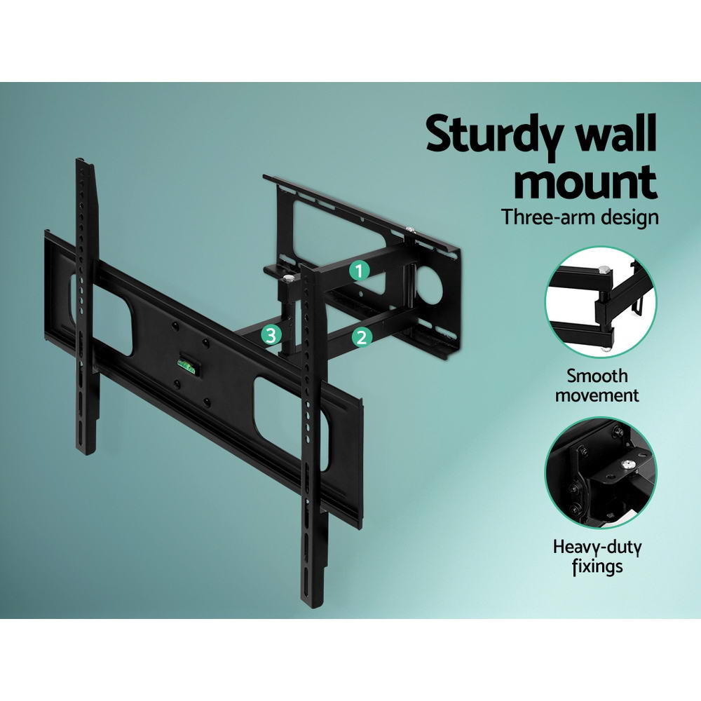 Artiss Full Motion TV Wall Mount Bracket Swivel LED LCD Plasma VESA 32 - 70 Inch-5