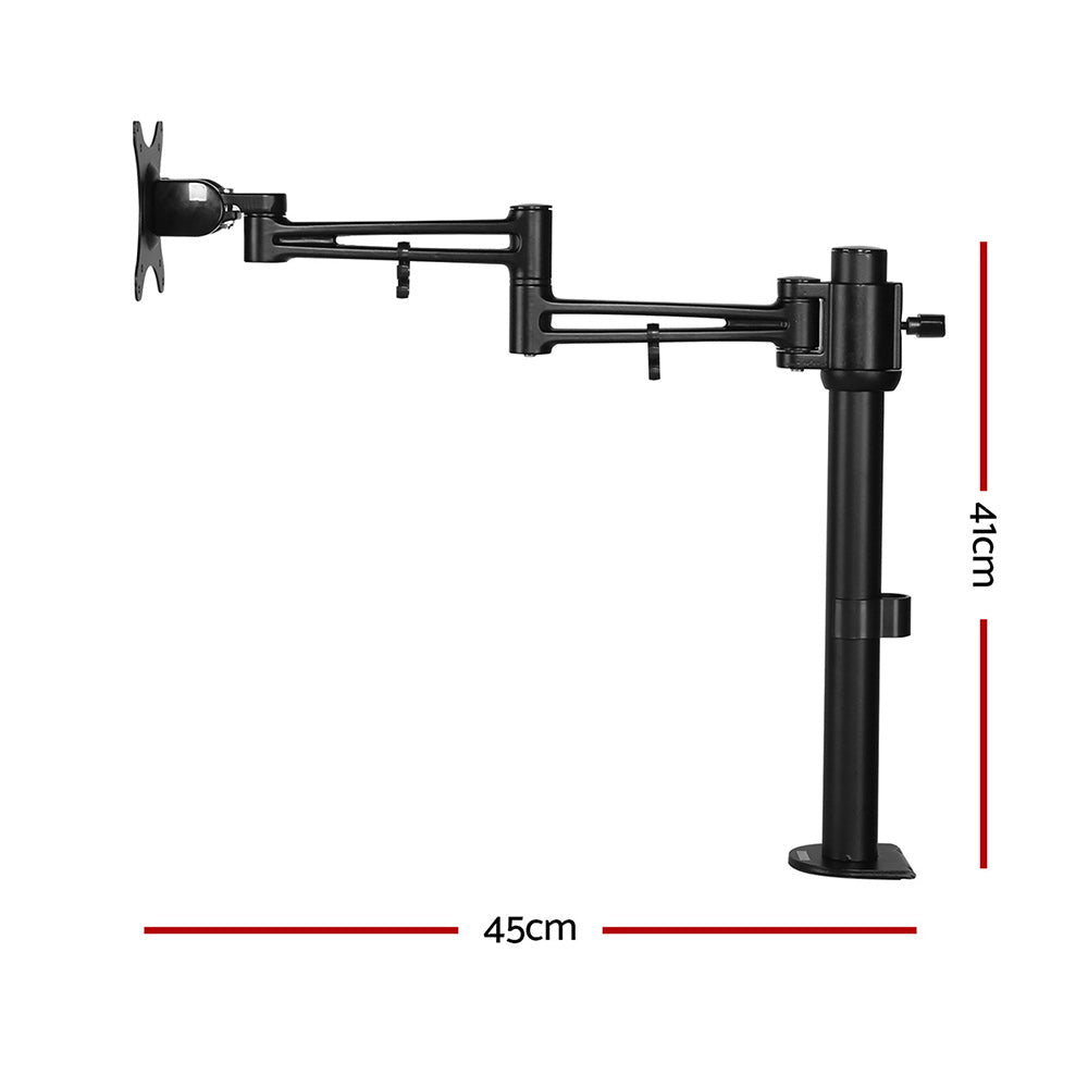 Artiss Monitor Arm Mount Single Black-1