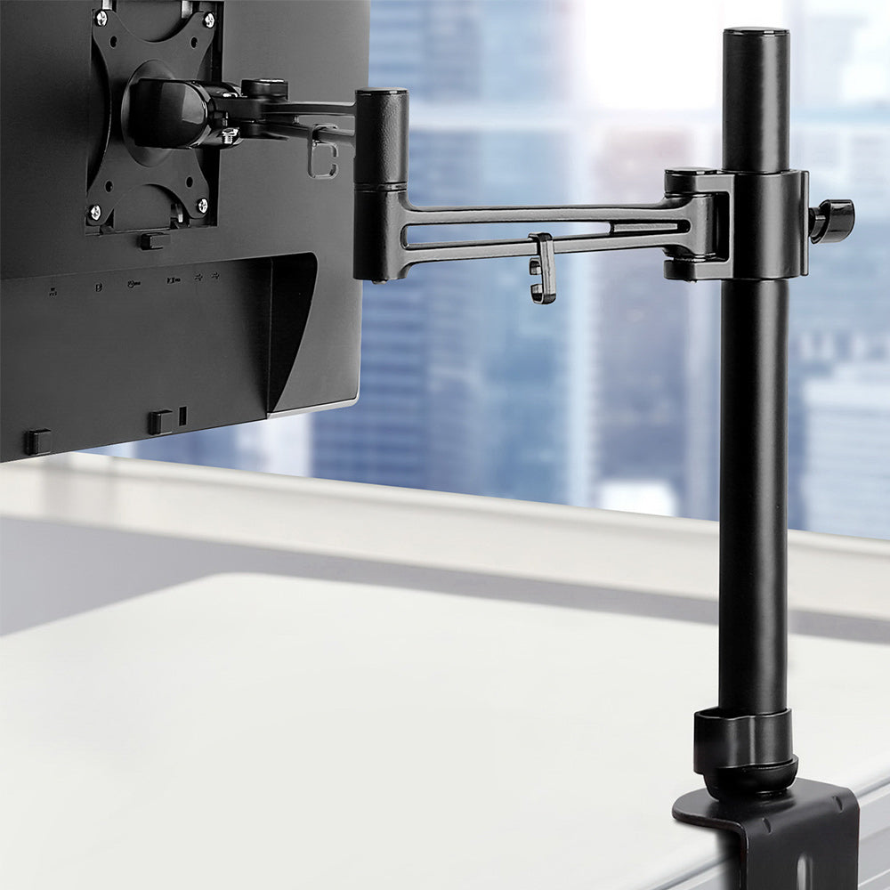 Artiss Monitor Arm Mount Single Black-7