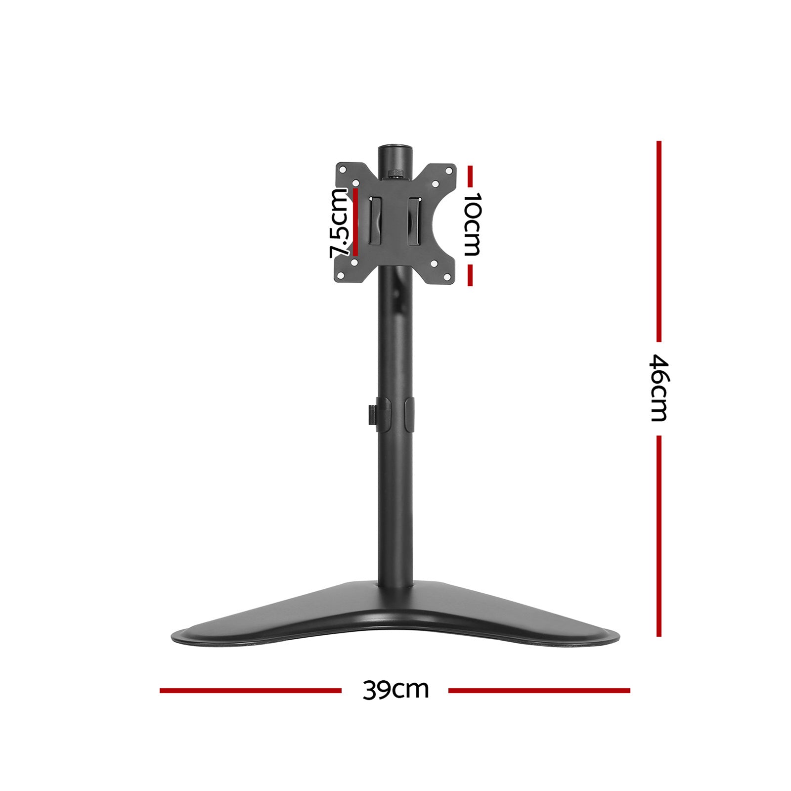 Artiss Monitor Arm Stand Single Black-1