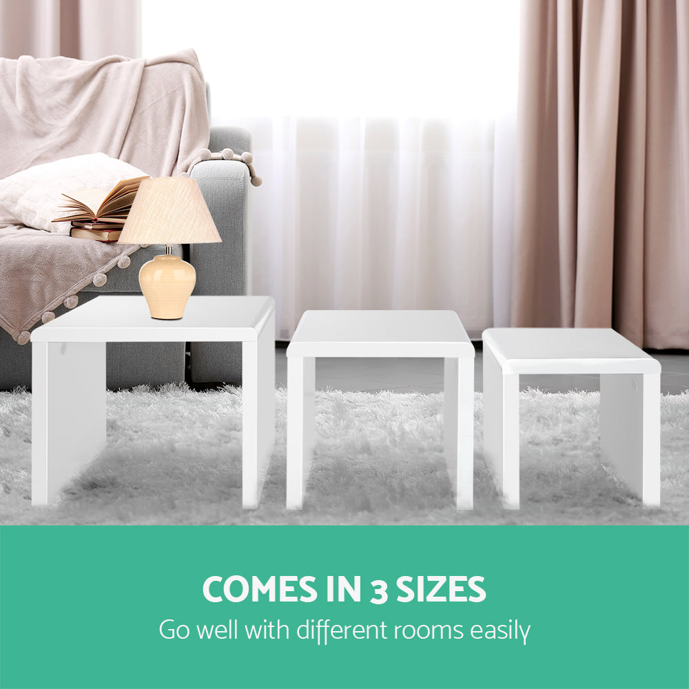 Artiss Set of 3 Nesting Tables-5