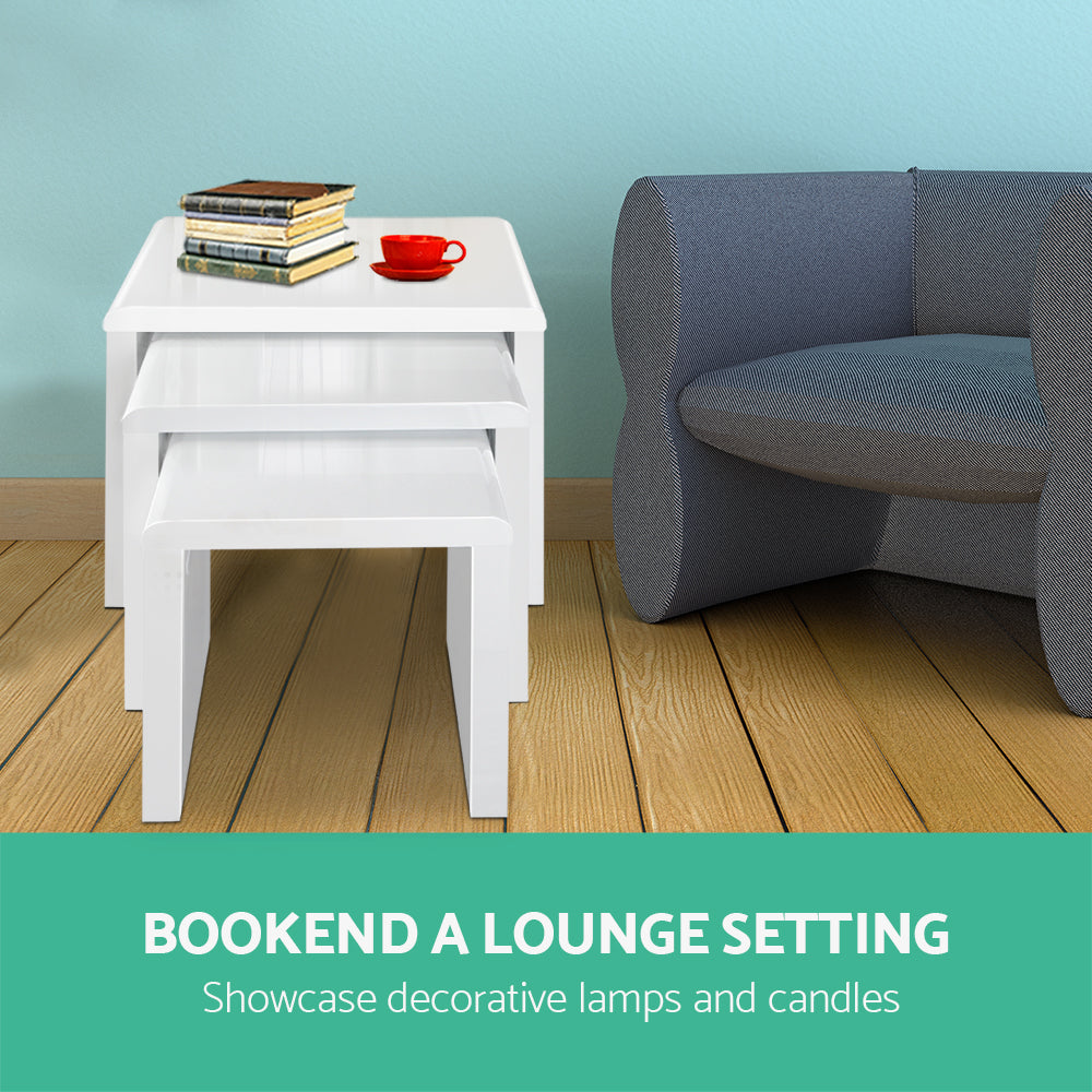 Artiss Set of 3 Nesting Tables-6