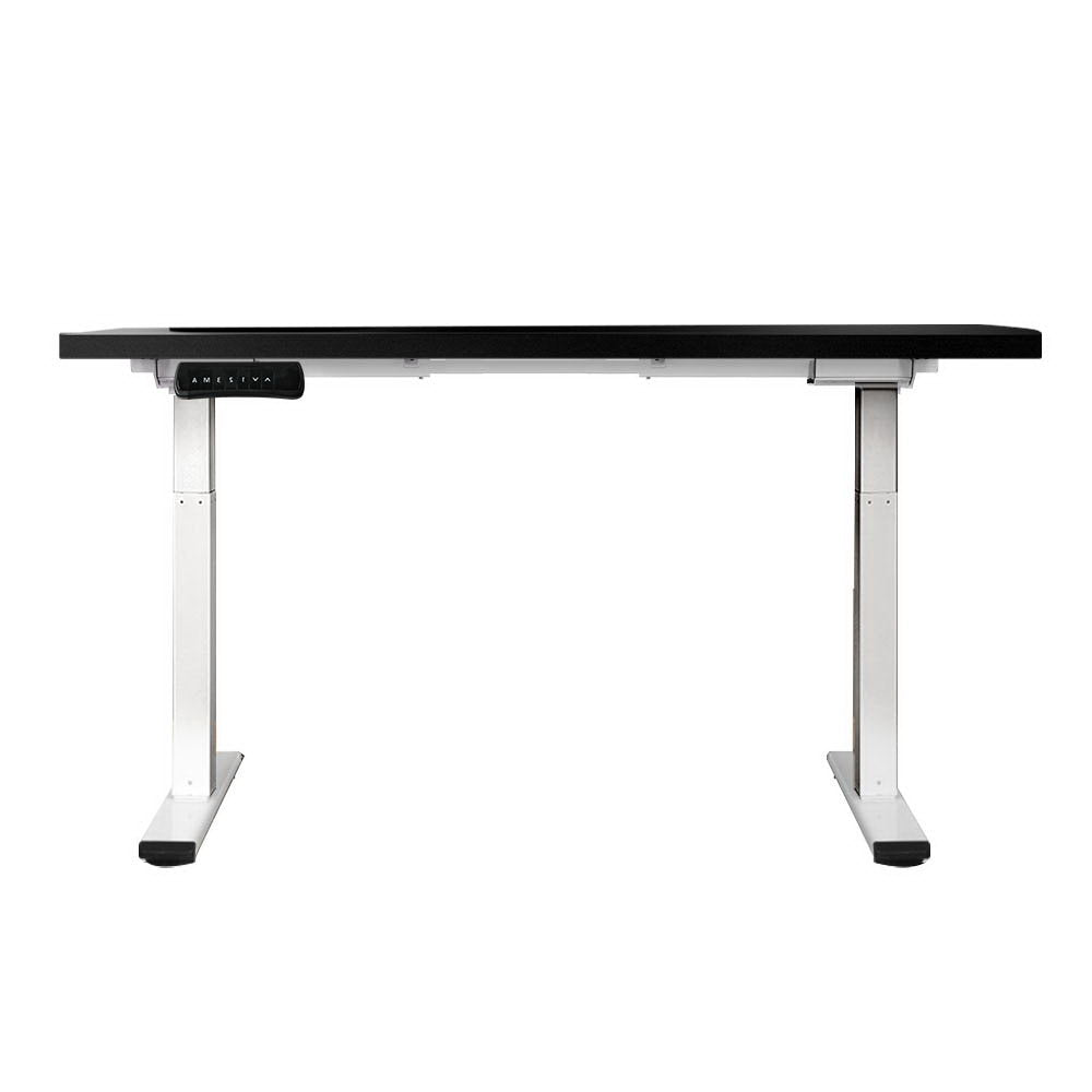 Artiss Standing Desk Electric Height Adjustable Sit Stand Desks White Black-3