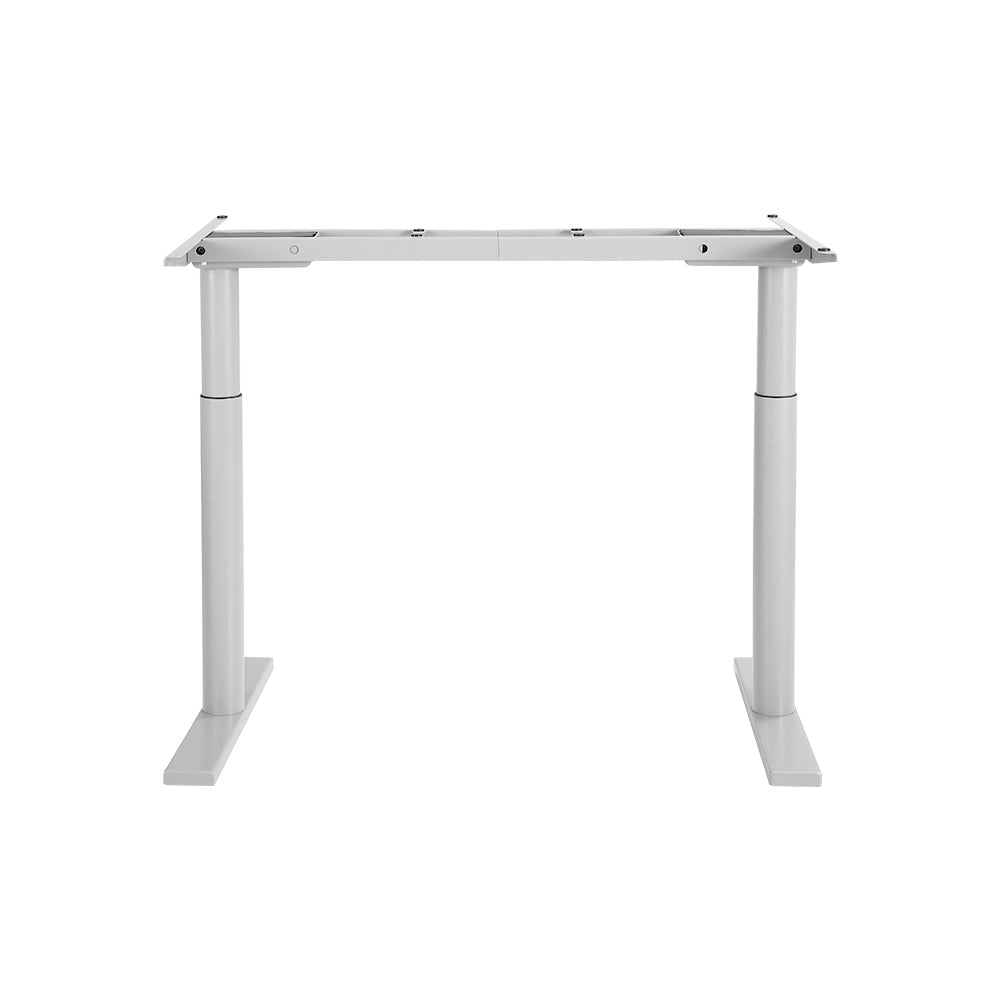 Artiss Standing Desk Sit Stand Motorised Adjustable Frame Only Dual Motor White-2