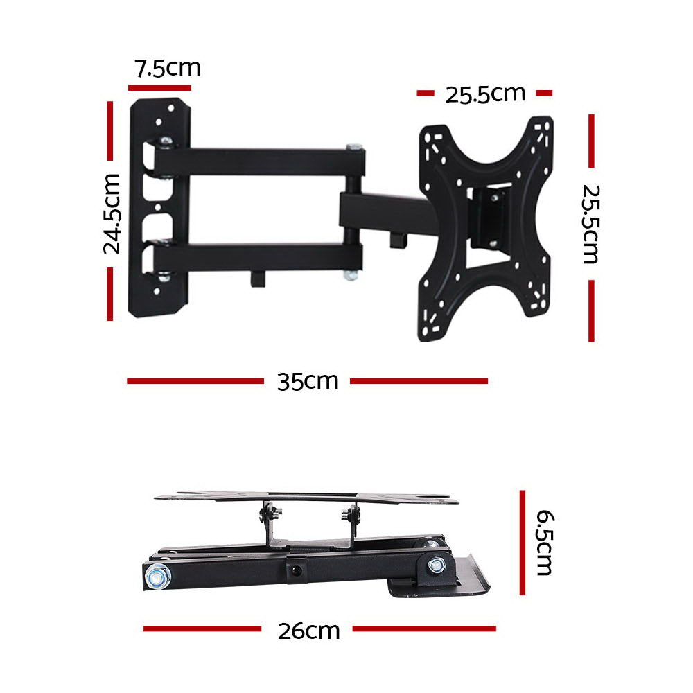 Artiss TV Wall Mount Bracket Tilt Swivel Full Motion 32 37 42 Inch Plasma Screen LCD-1