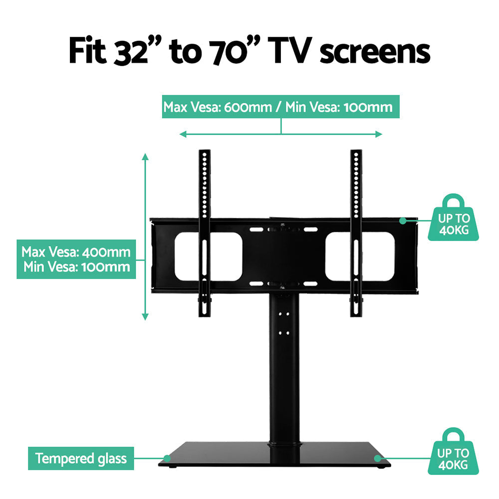 Artiss Table Top TV Swivel Mounted Stand-3