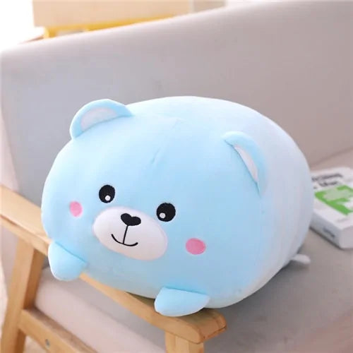 Cute Animal Plush Toy: Soft Cartoon Dinosaur, Pig, Cat, Bear, Panda, Hamster, Elephant Stuffed Doll (20-85cm)