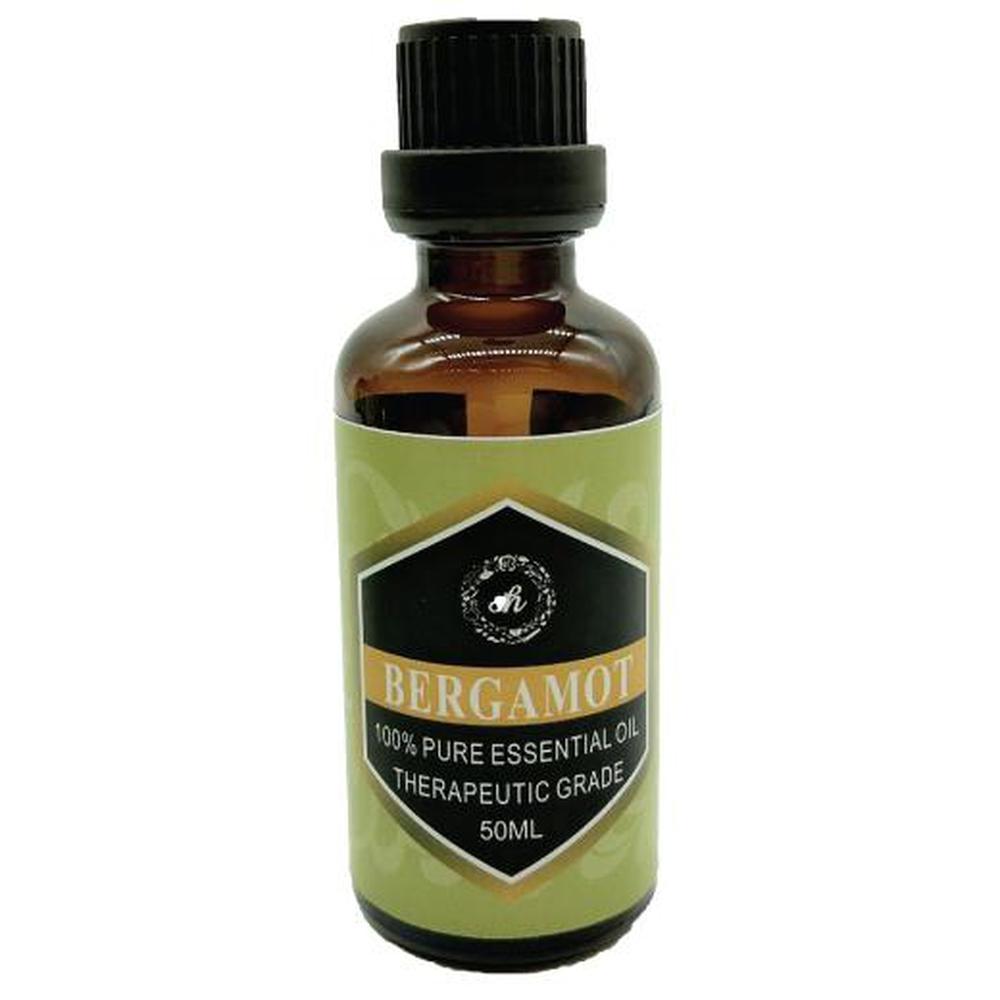 Bergamot Essential Oil 50ml Bottle - Aromatherapy-0