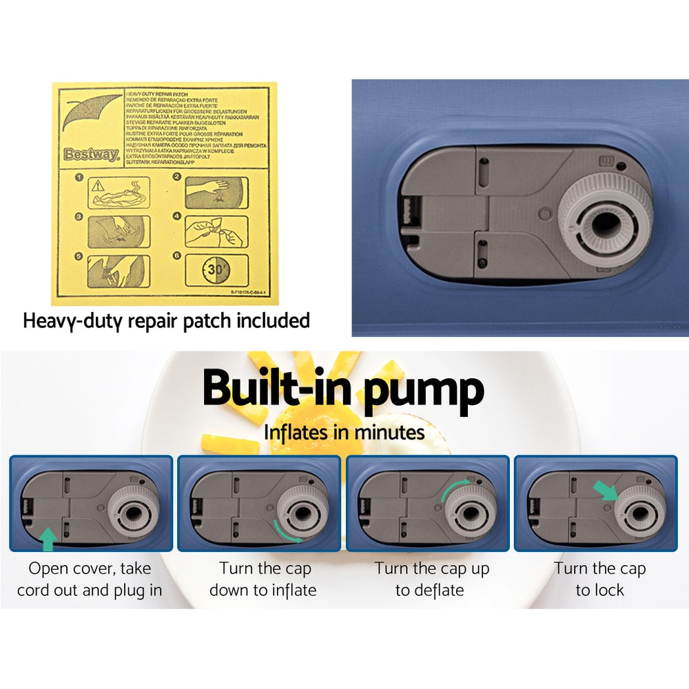 Bestway Air Bed - Single Size-6