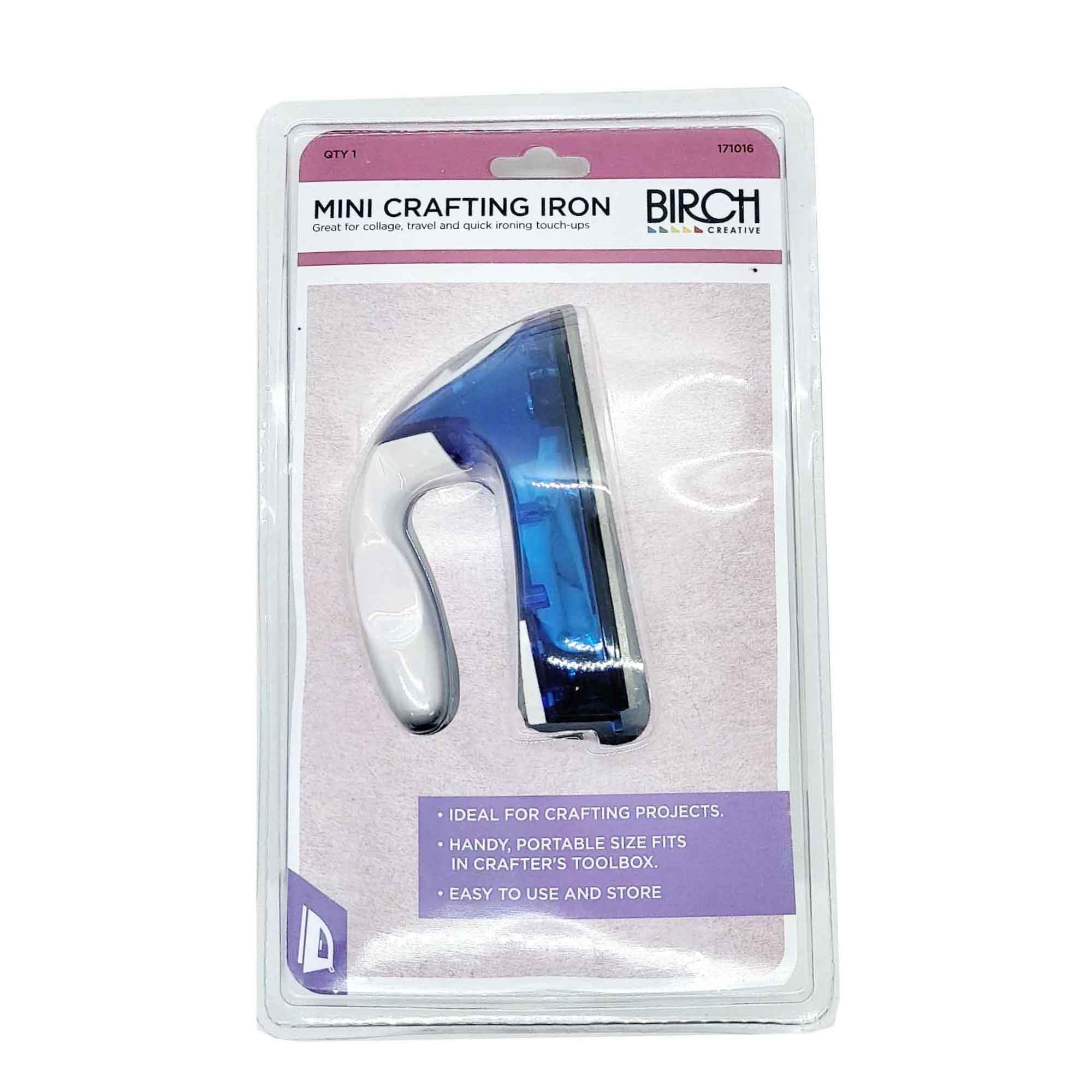 Birch Mini Crafting Iron Small Sewing Travel Portable Craft Collage Projects-0