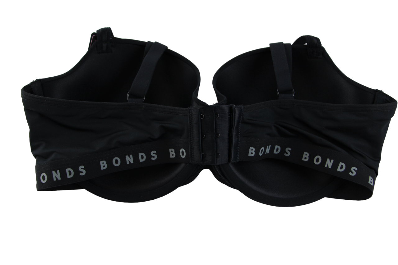 Bonds Originals Hipster Tee Bra Full Busted Black-1