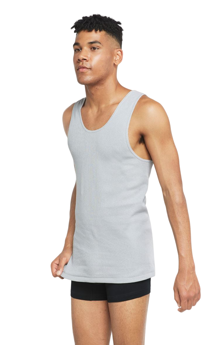 Bonds X-Temp Grey Mens Chesty Cotton Plain Singlet Vest Tank Top-1