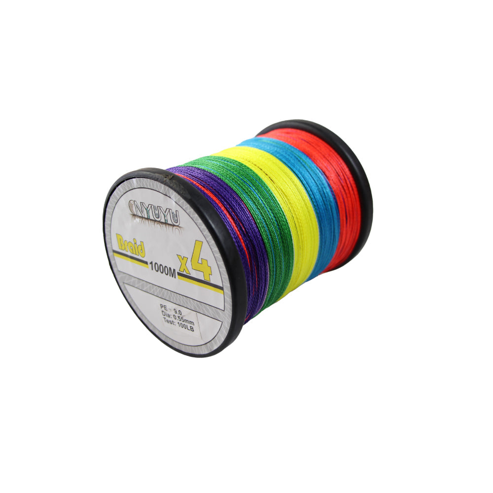 Braid Fishing Line Multicoloured - 1000M - 10Lb-2