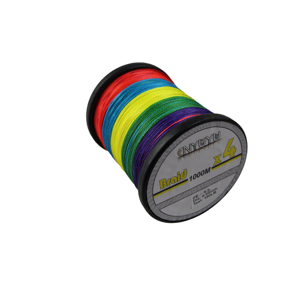 Braid Fishing Line Multicoloured - 1000M - 20Lb-1