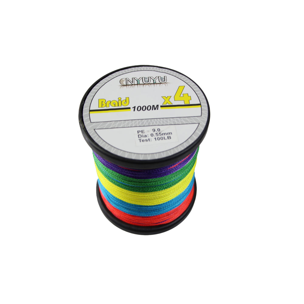 Braid Fishing Line Multicoloured - 1000M - 20Lb-3