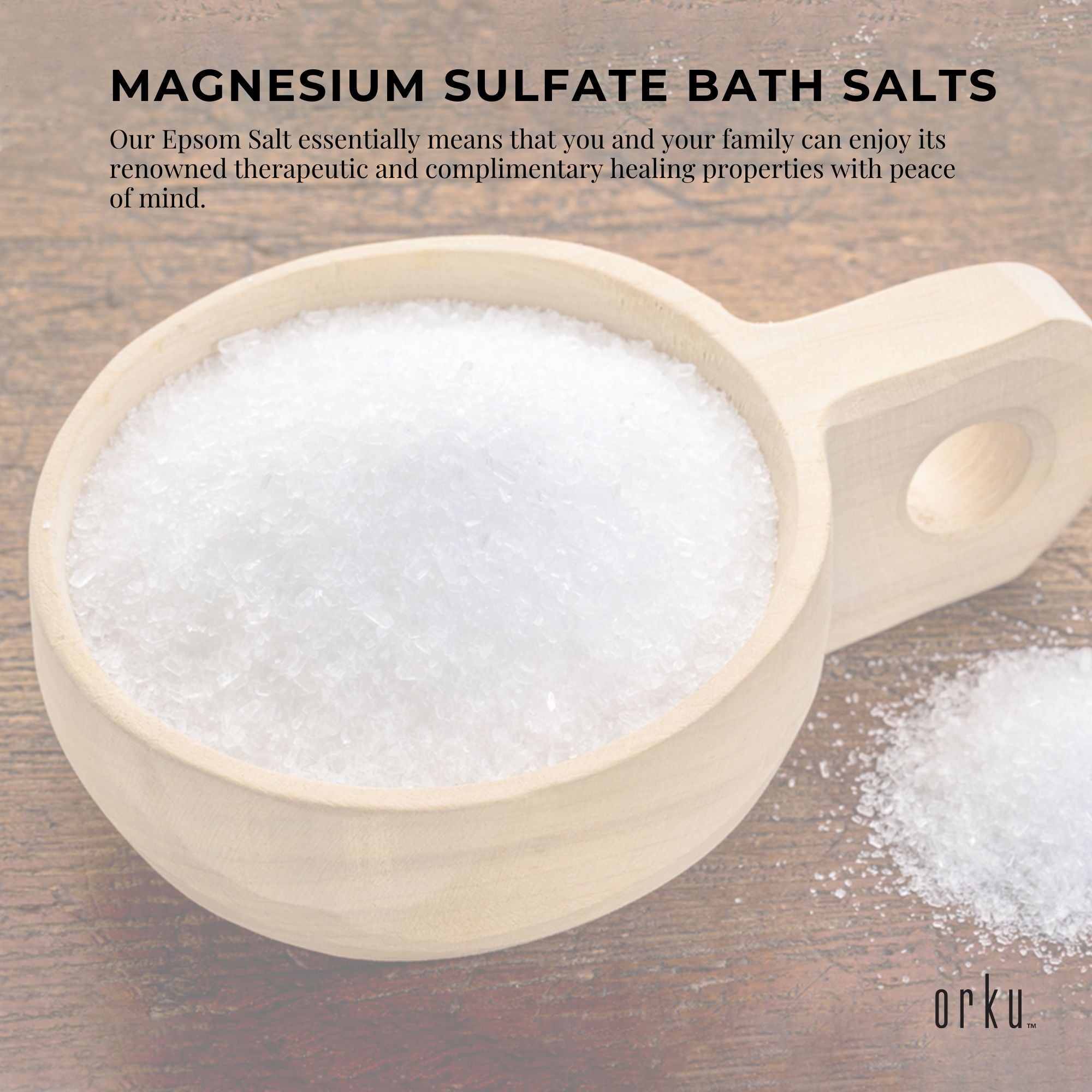 Bulk 10kg USP Epsom Salt Pharmaceutical Grade - Magnesium Sulfate Bath Salts-7