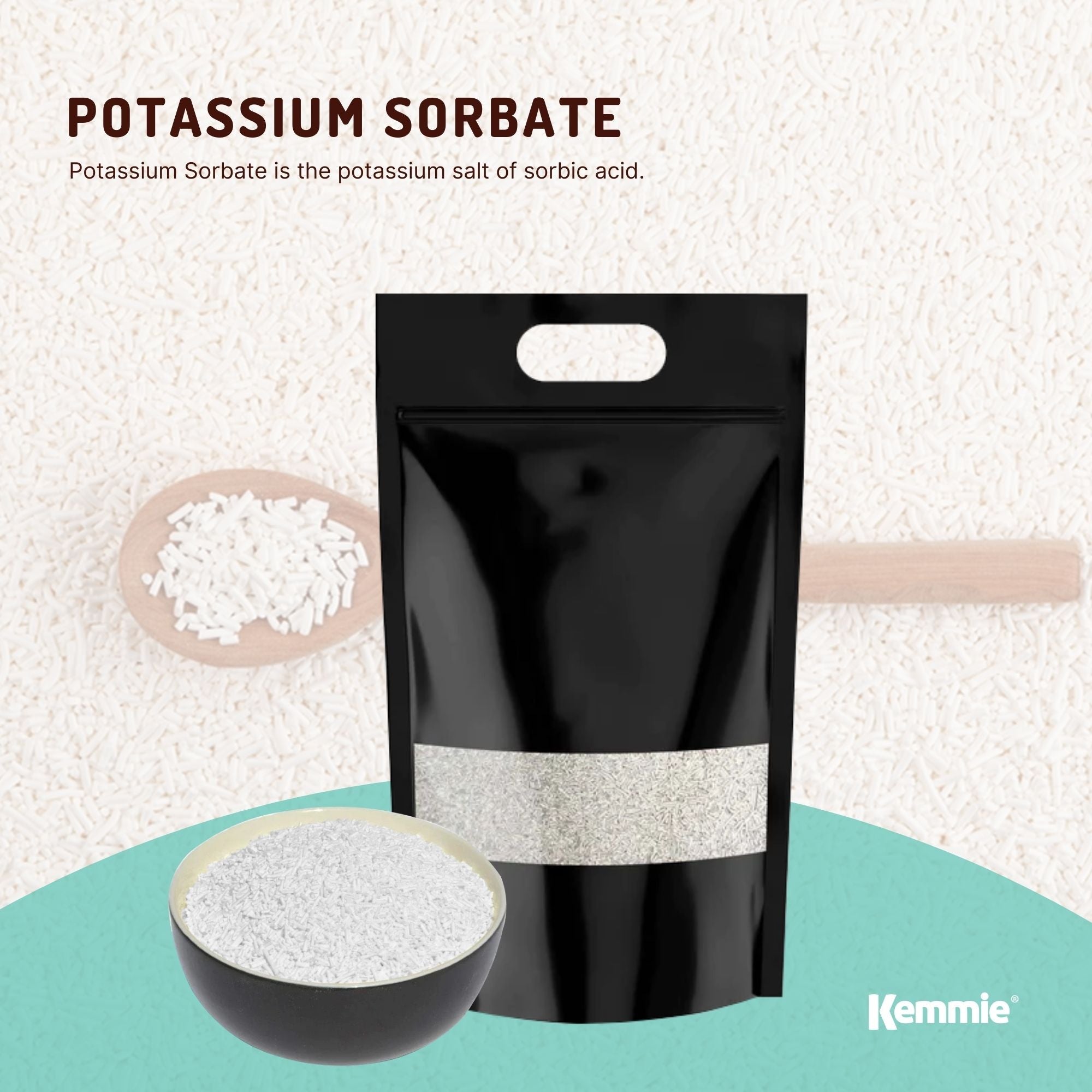 Bulk 20Kg Potassium Sorbate Granules Food Grade Preservative Cosmetics Brew Skin-2