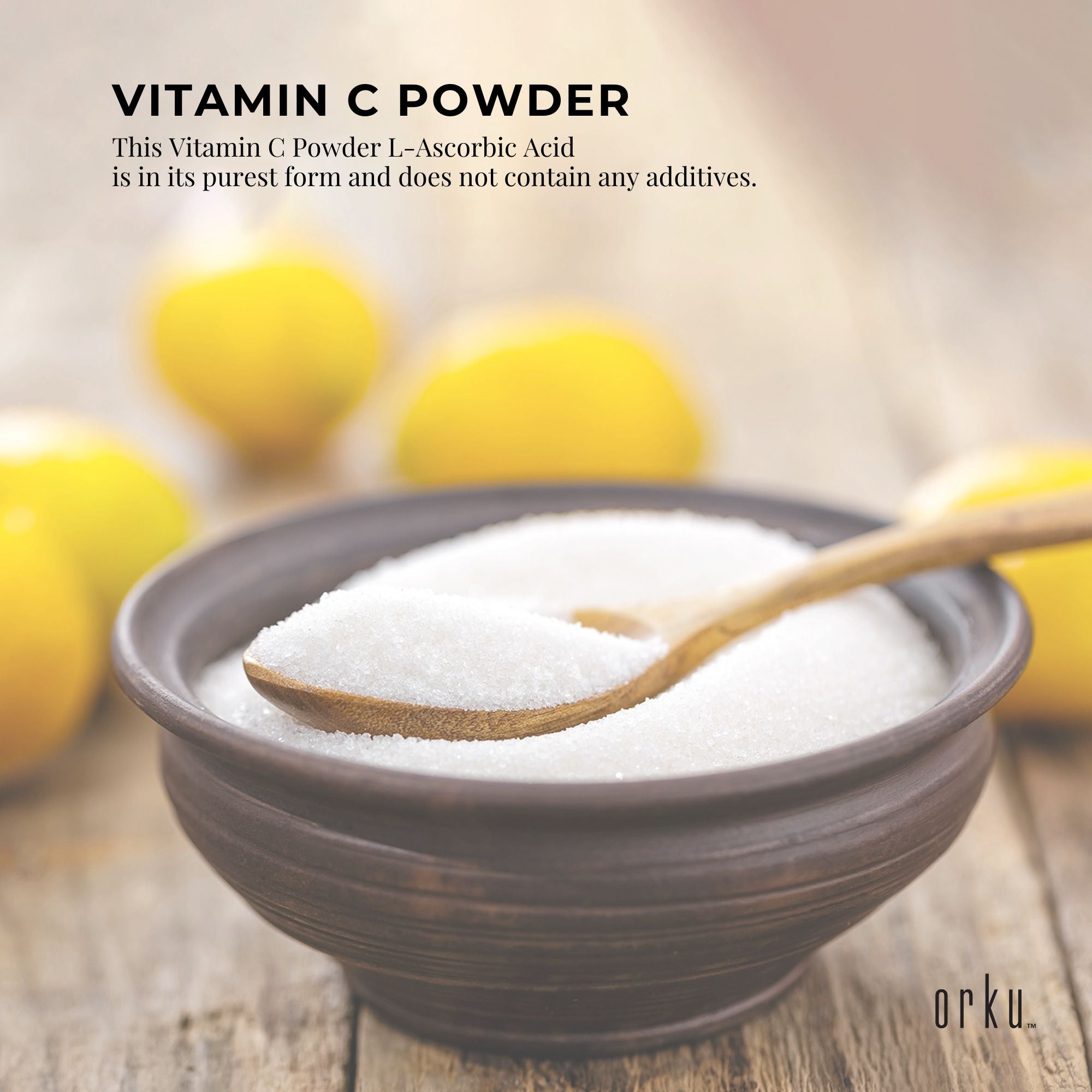 Bulk 20Kg Vitamin C Powder L-Ascorbic Acid Pure Pharmaceutical Grade Supplement-2