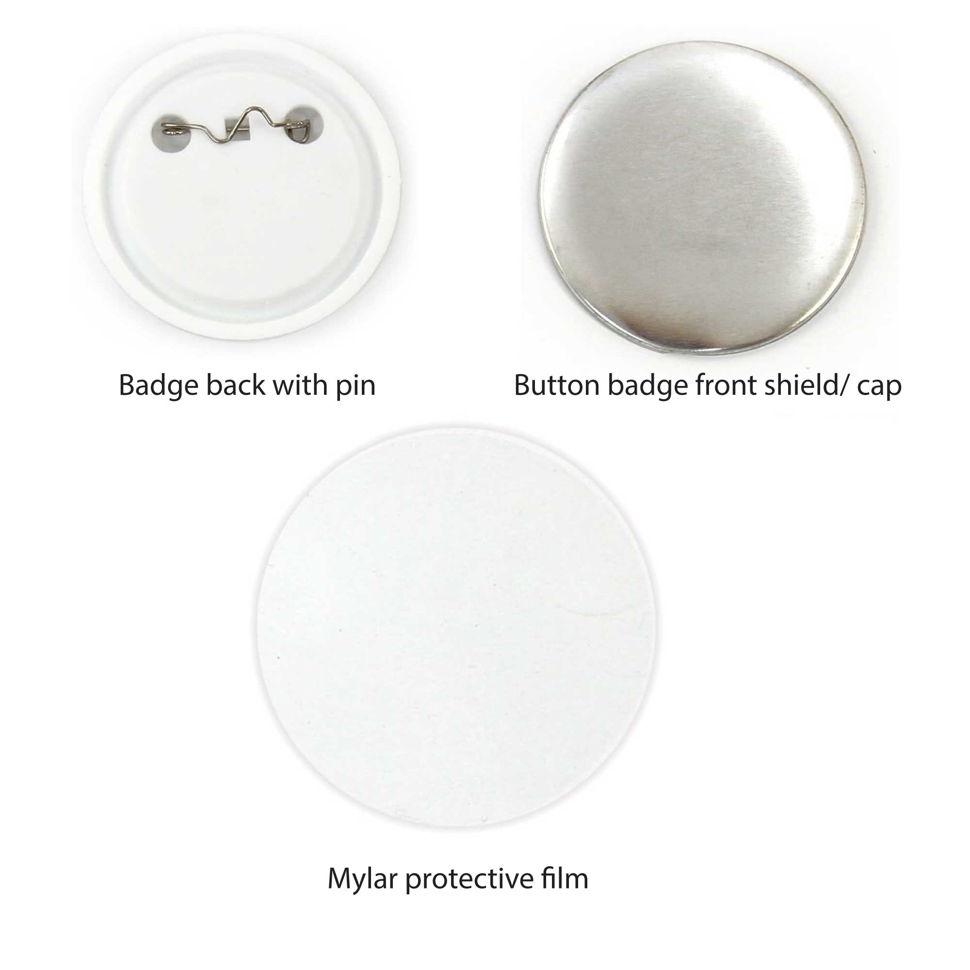 Button Badge 32mm Mould + 500x 32mm Badges - Craft DIY Hobby-2