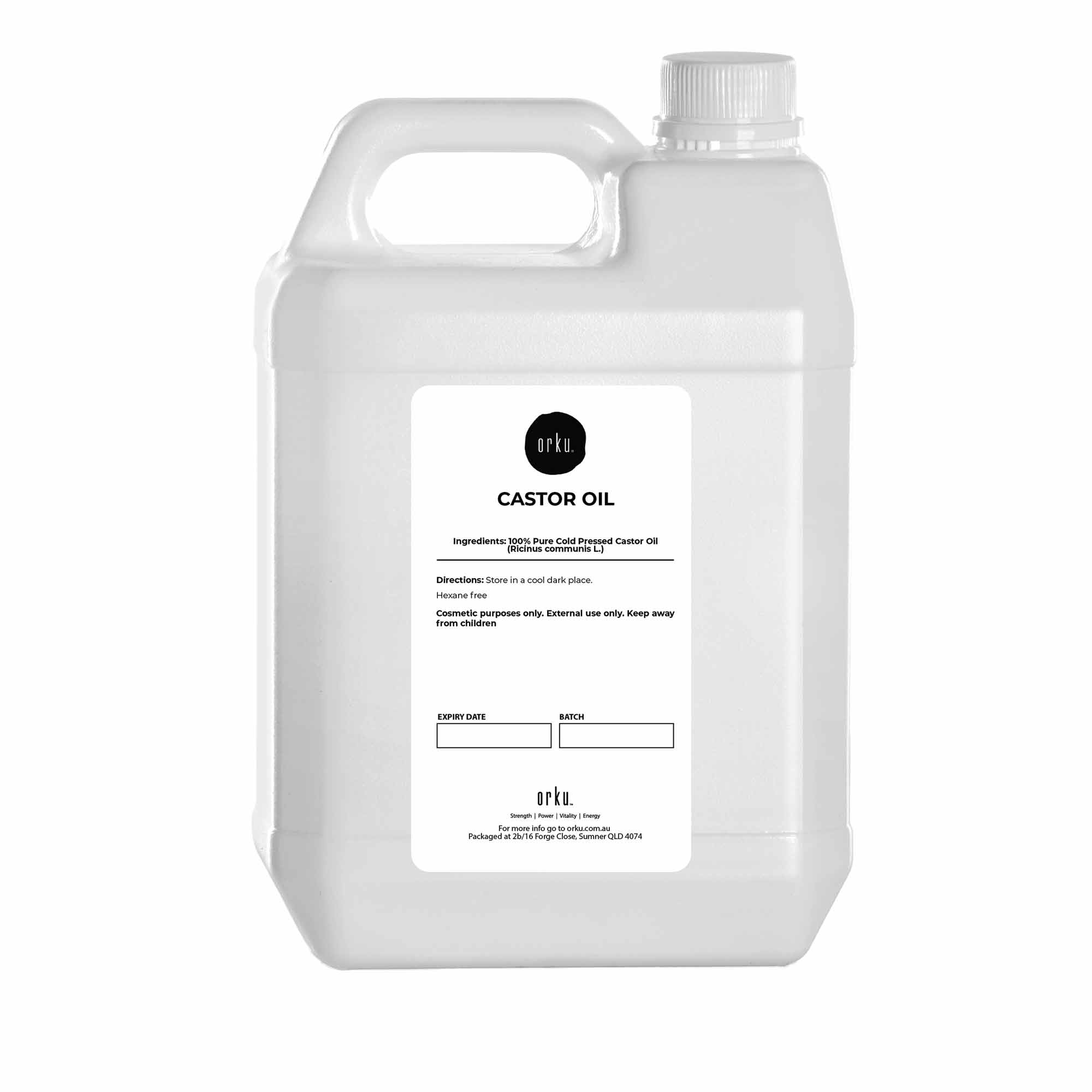 Castor Oil - Hexane Free Cold Pressed Anti Oxidant Skin Hair Care-5