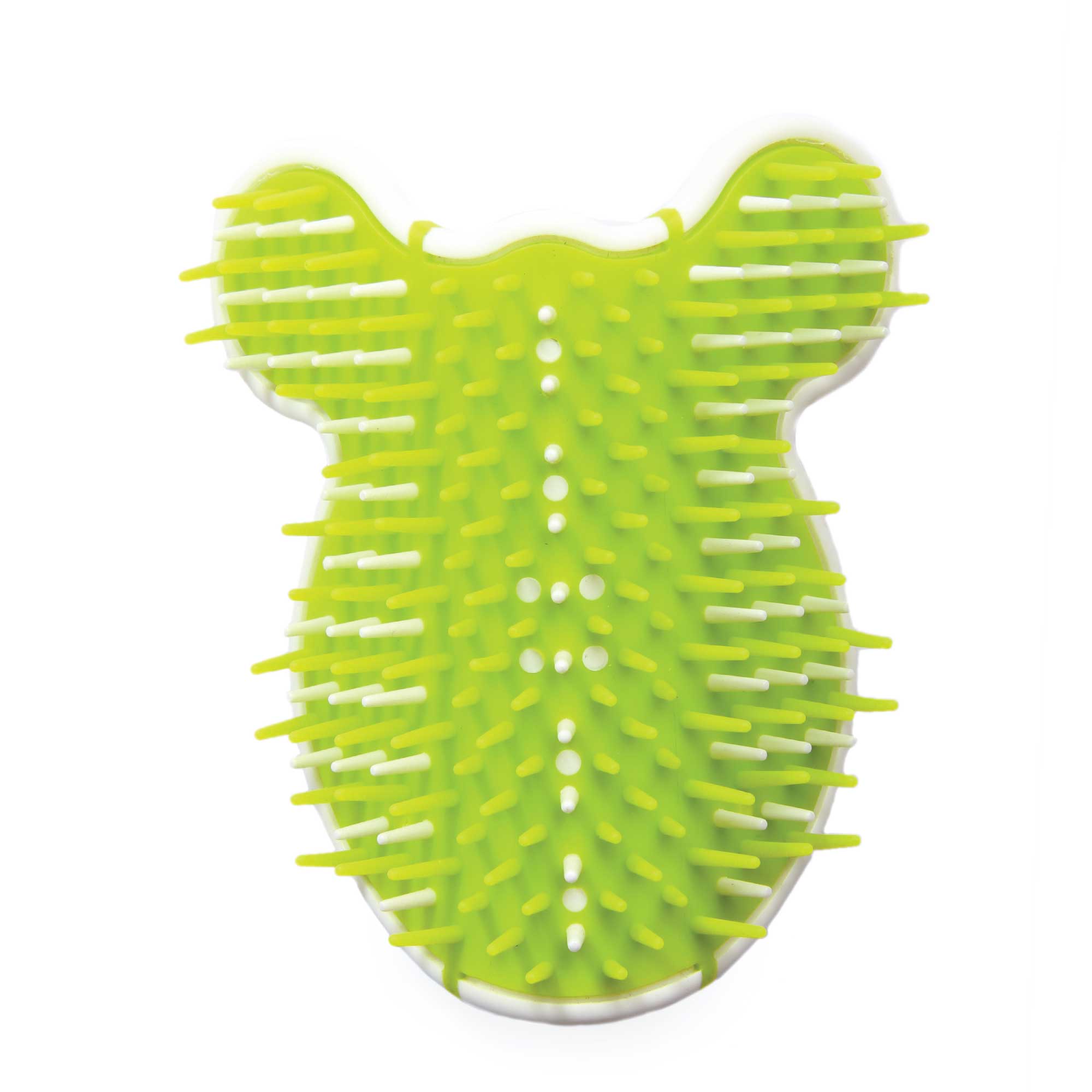 Cat Corner Groomer With Catnip - Wall Mounted Pet Self Comb Massager Brush-0