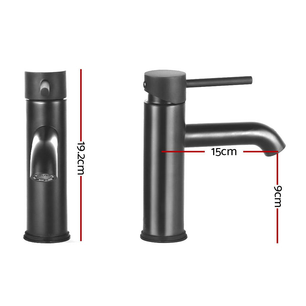 Cefito Basin Mixer Tap Faucet Black-1