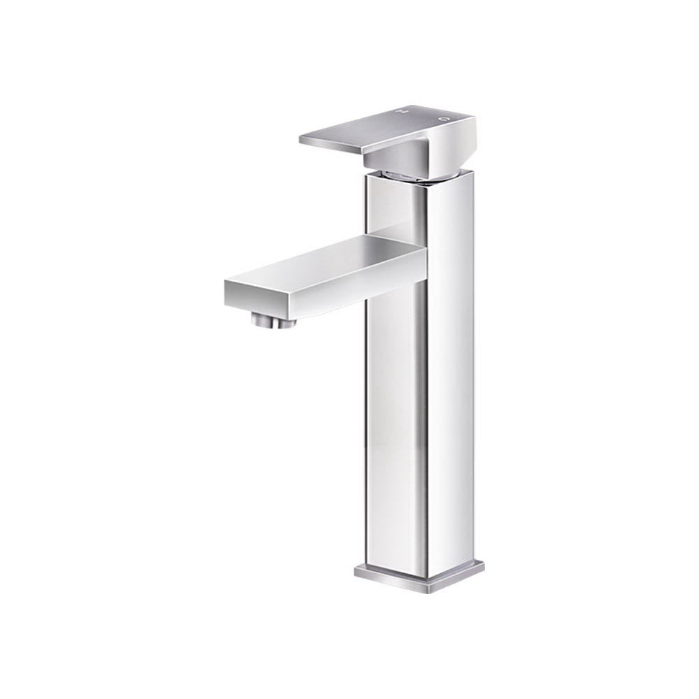 Cefito Basin Mixer Tap Faucet Silver-2