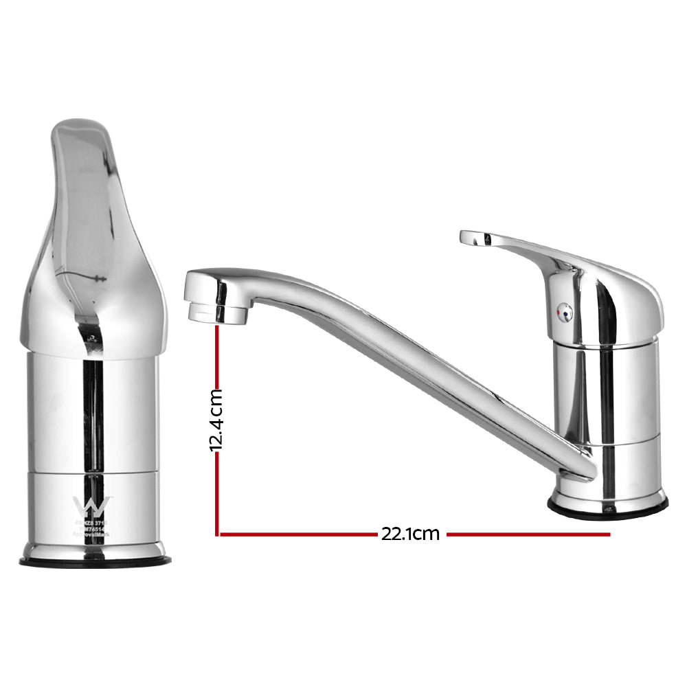 Cefito Basin Mixer Tap - Silver-1