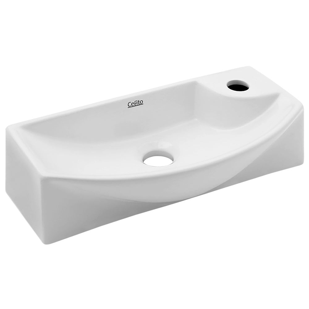 Cefito Ceramic Basin 46cm X15cm-0