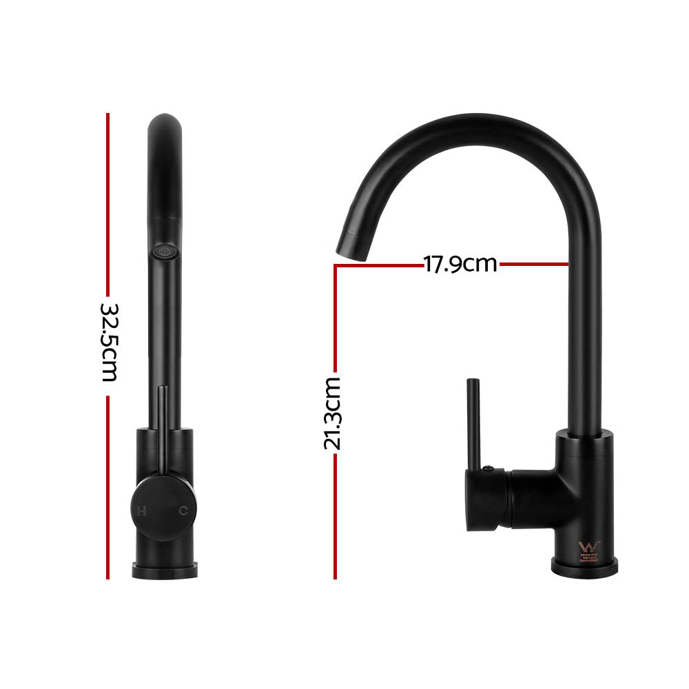 Cefito Mixer Faucet Tap - Black-1